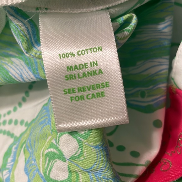 LILLY PULITZER SIDE ZIP WIDE LEG PANTS - Picture 6 of 7
